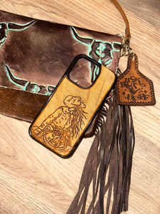 Cowgirl Iphone 14 Pro Phonecase