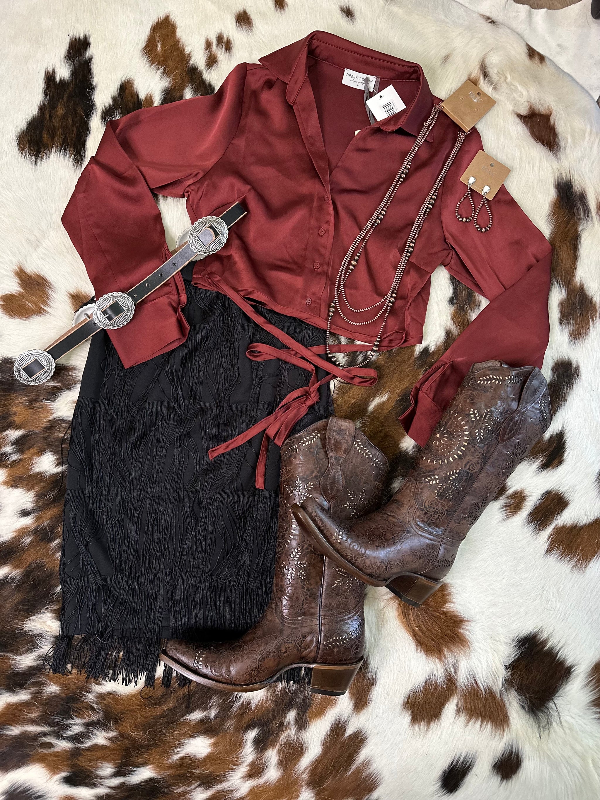 NFR Skirt – Southern Belles and Shotgun Shells