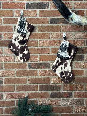 Cow print Fabric Stockings