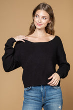 Reversible Ribbed Sweater