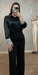 Glitzy Business Top