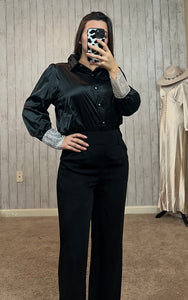 Glitzy Business Top