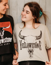 Yellowstone Steer Boxy Crop Top