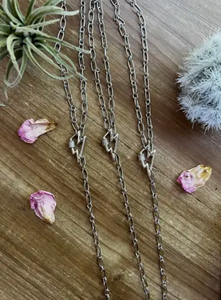 Lightening Bolt Lariat Necklace