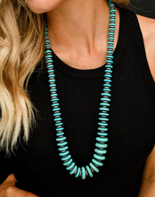 Native Turquoise and Navajo Pearl Necklace