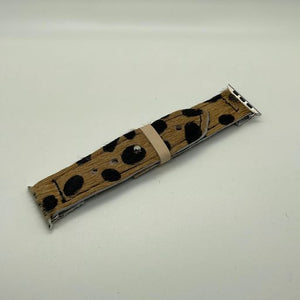 Tan Polka Dot Apple Watch Band