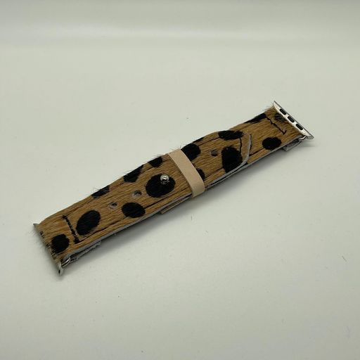Tan Polka Dot Apple Watch Band