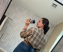 Plaid Crop Top