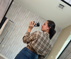 Plaid Crop Top