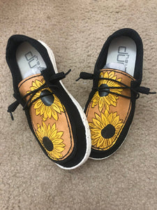 PREORDER Sunflower Boat Shoes
